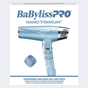 BabylissPro Nano-Titanium Dual Ionic Dryer BNT9100