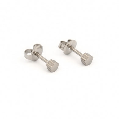
            
                Load image into Gallery viewer, Studex Silver Earrings - Assorted Shapes
            
        