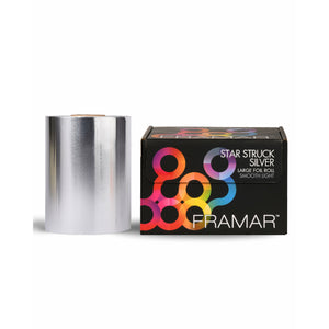 Framar Large Foil Rolls Smooth Starstruck Silver