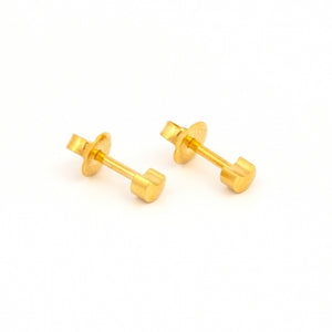 
            
                Load image into Gallery viewer, Studex Gold Earrings - Assorted Shapes
            
        