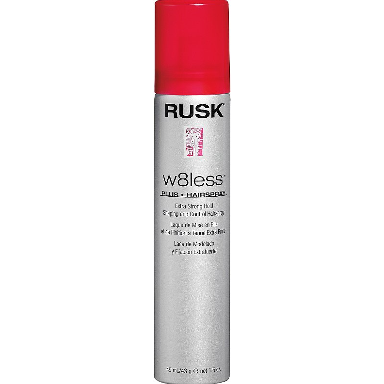 
            
                Load image into Gallery viewer, Rusk w8less Plus Extra Strong Hold Hairspray
            
        