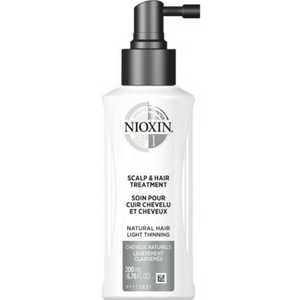 Nioxin Scalp and Hair Leave-In Treatment System 1 For Fine Hair With Light Thinning