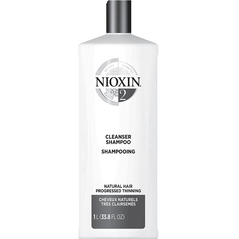 Nioxin System 2 Cleanser for Natural, Progressed Thinning Hair