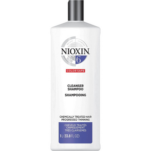 
            
                Load image into Gallery viewer, Nioxin System 6 Cleanser for Chemically Treated, Progressed Thinning Hair
            
        