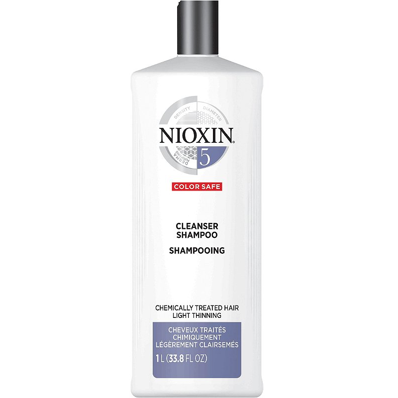Nioxin System 5 Cleanser for Chemically Treated, Light and Thinning Hair