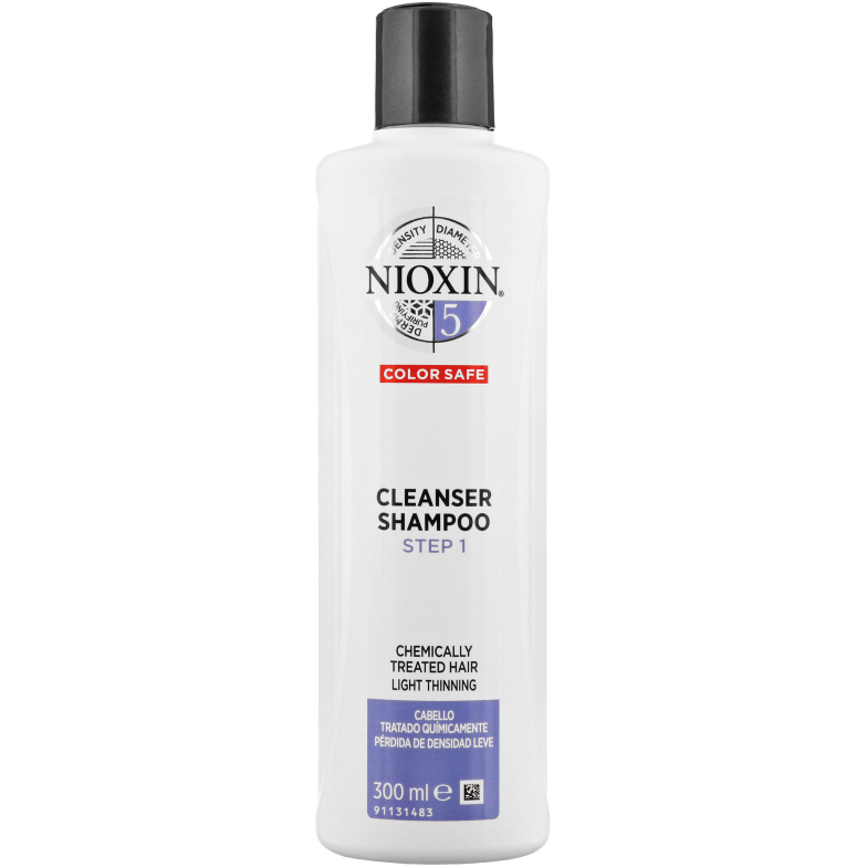 Nioxin System 5 Cleanser for Chemically Treated, Light and Thinning Hair