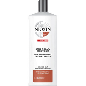 Nioxin System 4 Cleanser for Coloured, Progressed Thinning Hair