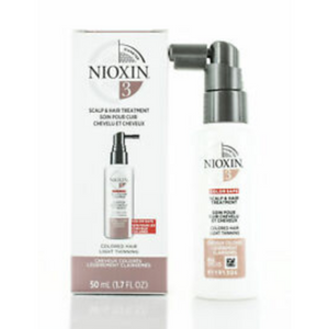Nioxin System 3 Scalp Treatment for Coloured, Light and Thinning Hair
