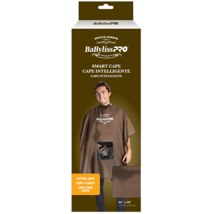 BaByliss Pro Barbers Smart Cutting Cape with Snaps