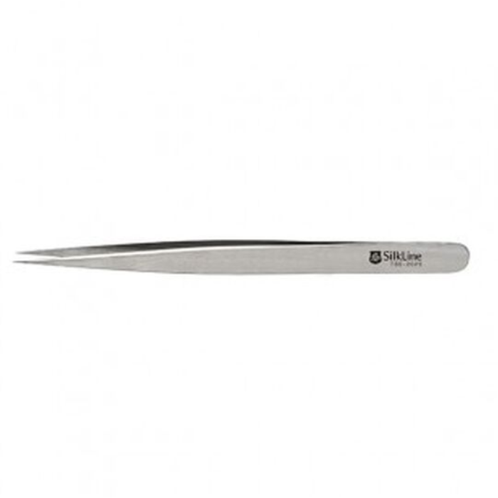 Silkline Eyelash Application Tweezers (Straight)