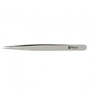 Silkline Eyelash Application Tweezers (Straight)