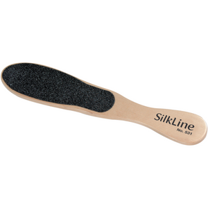 Silkline Two-Sided Foot File - Oak Wood