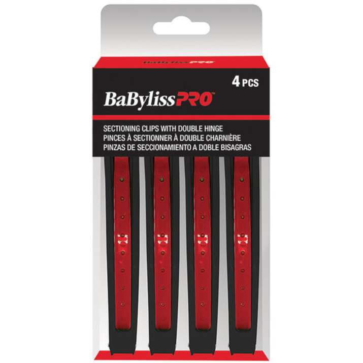 
            
                Load image into Gallery viewer, BaByliss Pro Sectioning Clips with Double Hinge
            
        