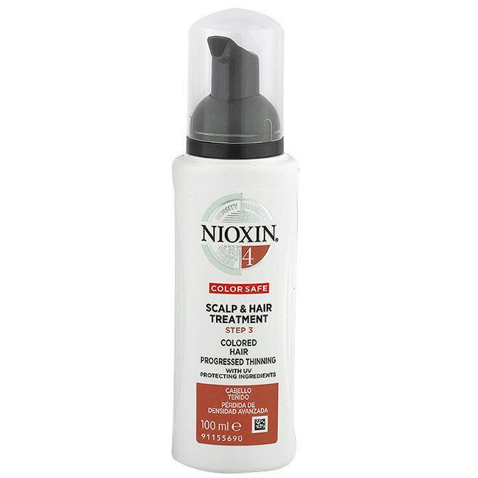Nioxin System 4 Scalp Treatment for Coloured, Progressed Thinning Hair