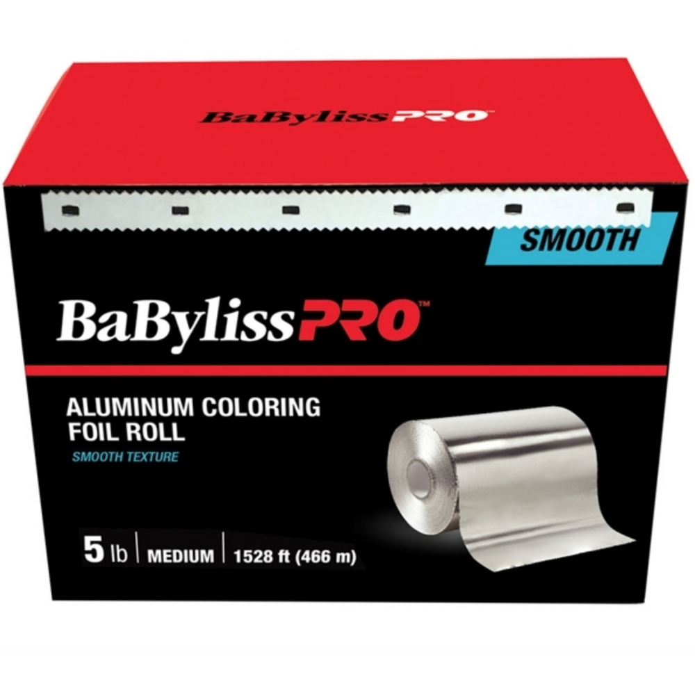 
            
                Load image into Gallery viewer, BaByliss Pro Smooth 5 lbs Colouring Foils Rolls
            
        