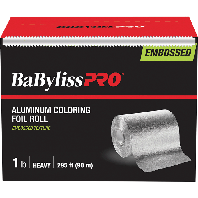 BaByliss Pro Embossed 1lb Colouring Foil Roll