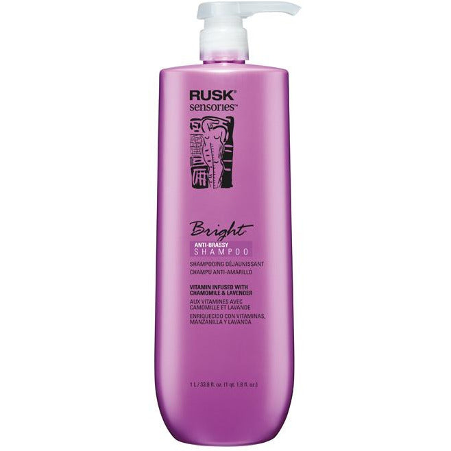 Rusk Sensories Bright Anti-Brassy Shampoo